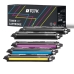 Multipack (4) Toner Colori multipli Compatibile con Brother DCP, HL, MFC - Sostituisce TN-221 (TN221C) / TN-241 (TN241C) / TN-242 (TN242C) / TN-251 (TN251C) / TN-261 (TN261C) / TN-291 (TN291C)